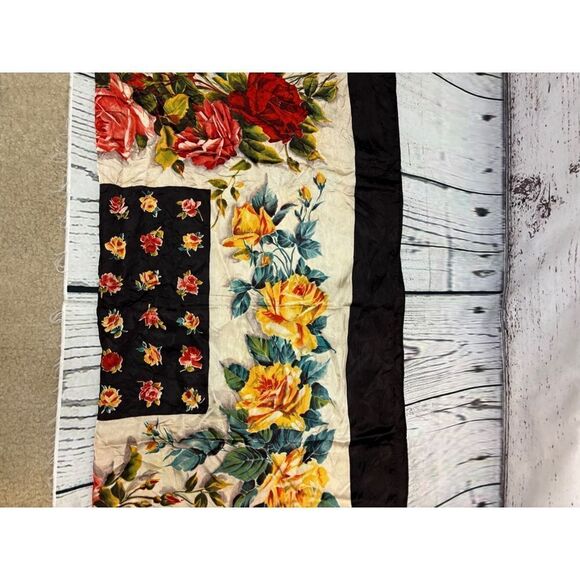 Unbranded Scarf One Size Black Yellow - Picture 7 of 7